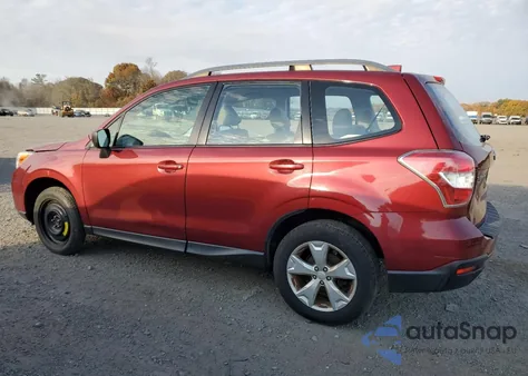 2016 Subaru Forester 2.5I z USA, uszkodzony, nr VIN JF2SJABC2GH452144